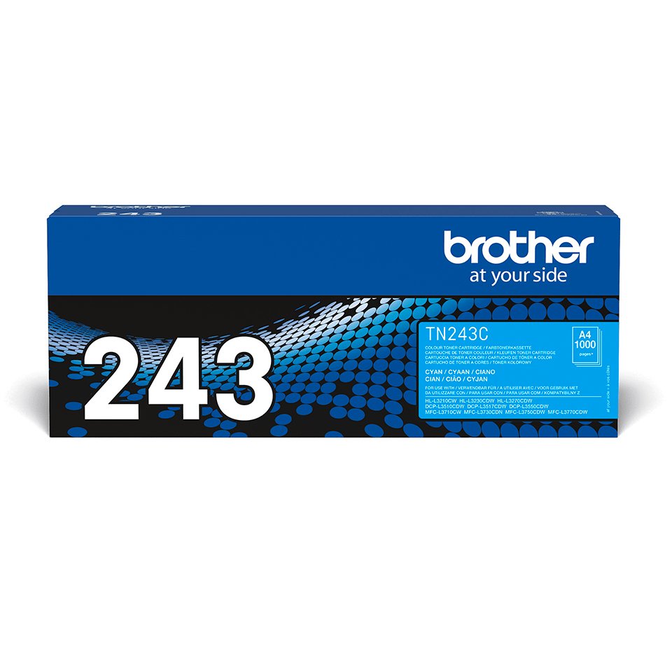 Toner Original Brother Tn-243 Cyan - Tn243c Pag-1000
