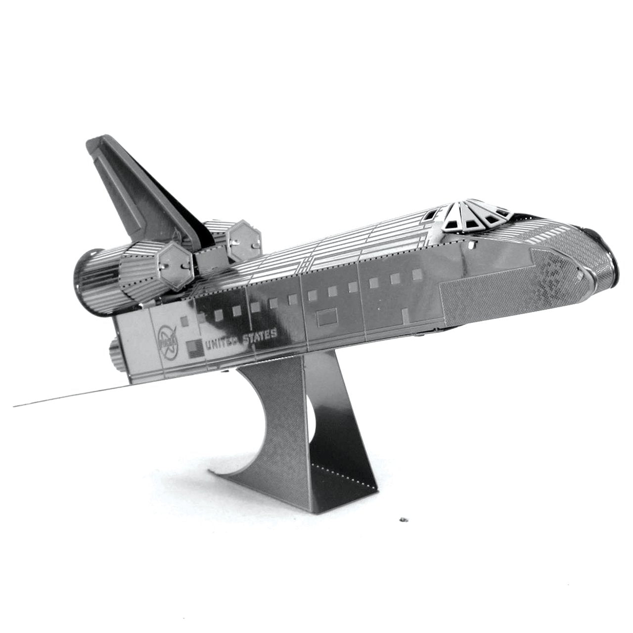 Maqueta 3d Metal Fascinations Space Shuttle Enterprice Montaje Sin Pegamento Ni Soldadura Maquetas 3d