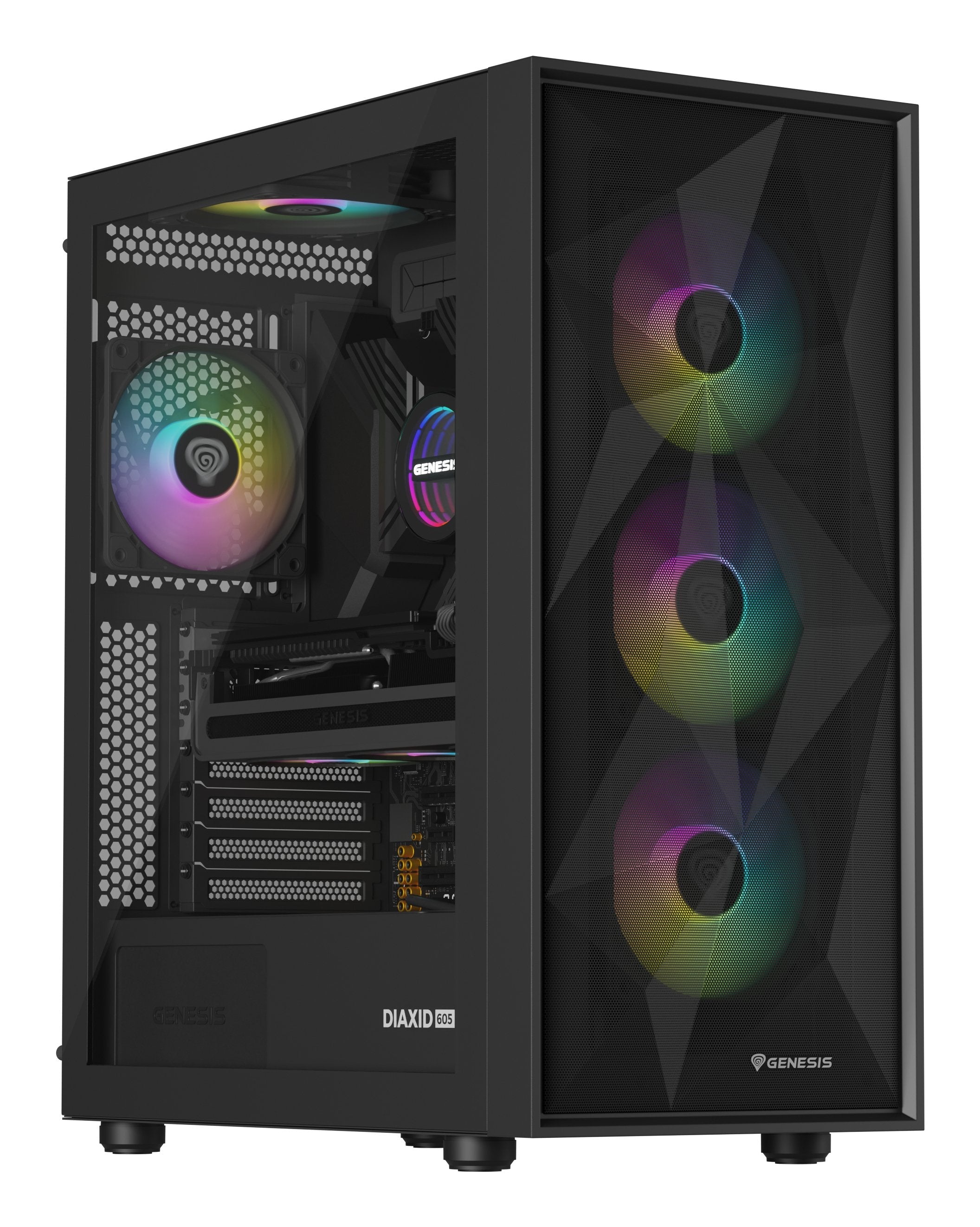 Refrigerador Liquido Cpu Genesis Refrigeracion Liquida Hydria 360 Argb 120mm + Pasta Termica