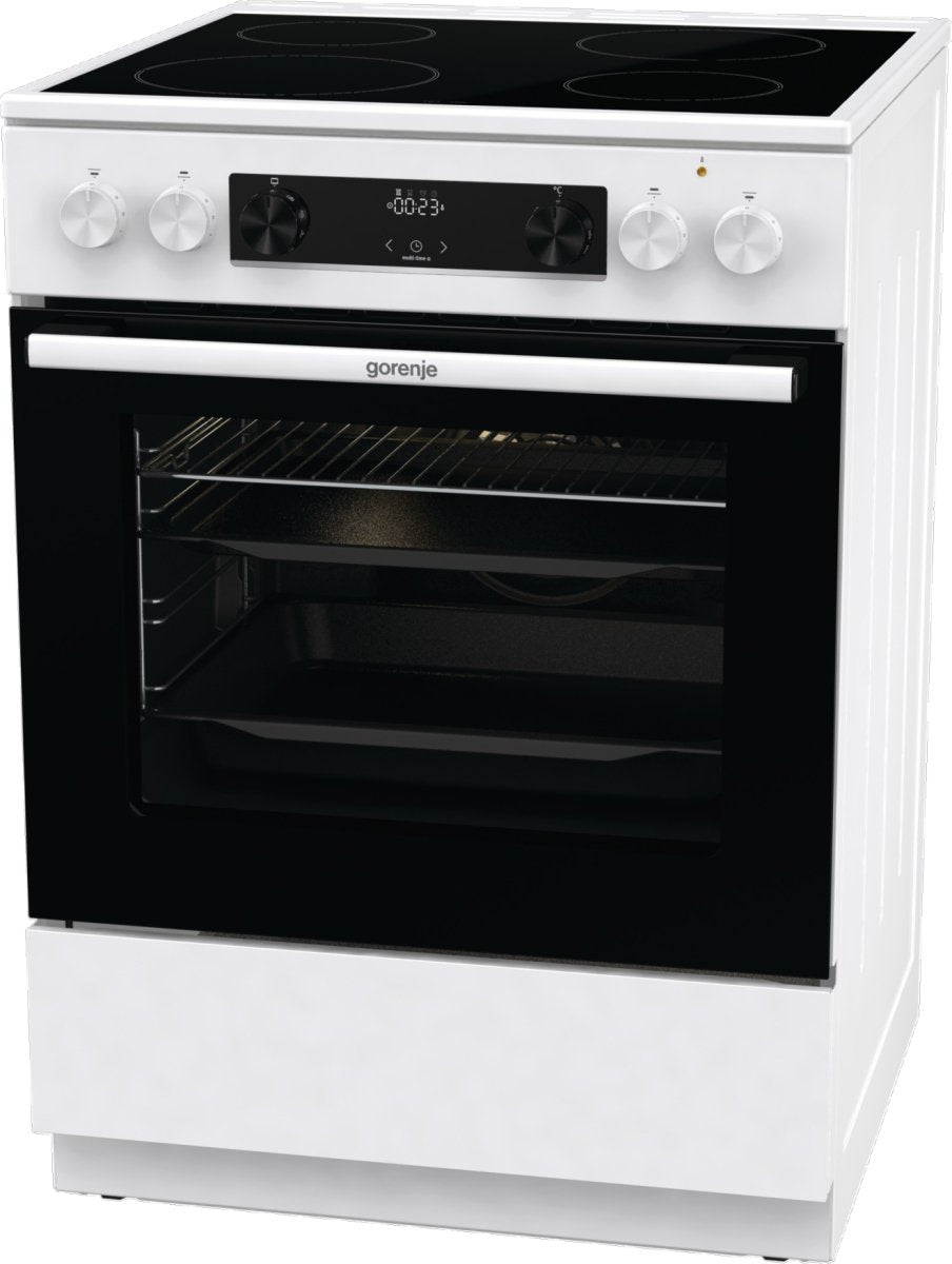 EAN 3838782636622 - Gorenje GEC6C40WD Cocina independiente Eléctrico Cerámico Blanco imagen 6