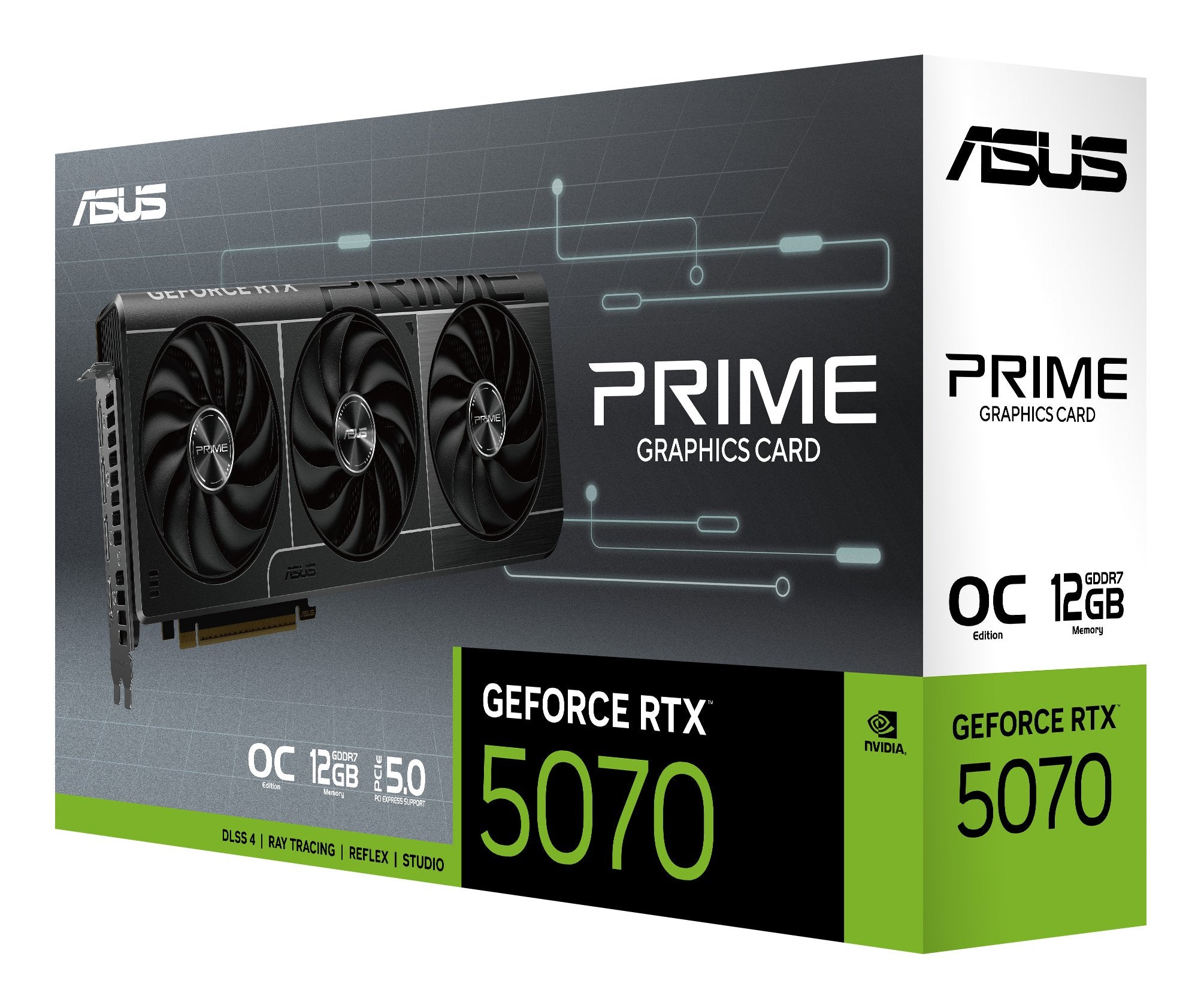 EAN 4711387837825 - ASUS Prime -RTX5070-O12G NVIDIA GeForce RTX 5070 12 GB GDDR7 imagen 12
