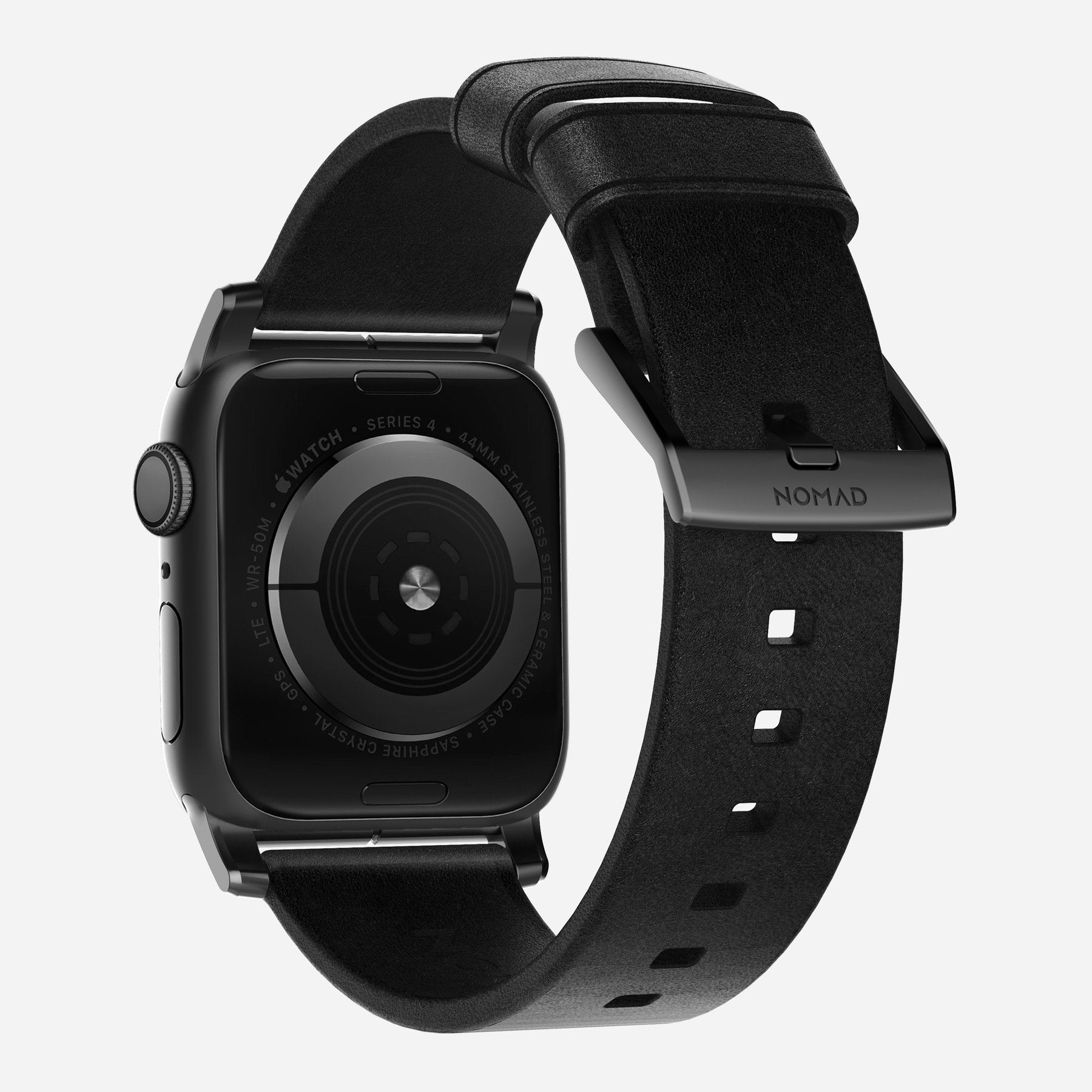 Nomad Strap Modern Lthr. Black Connect. Black 42/44/45/49mm