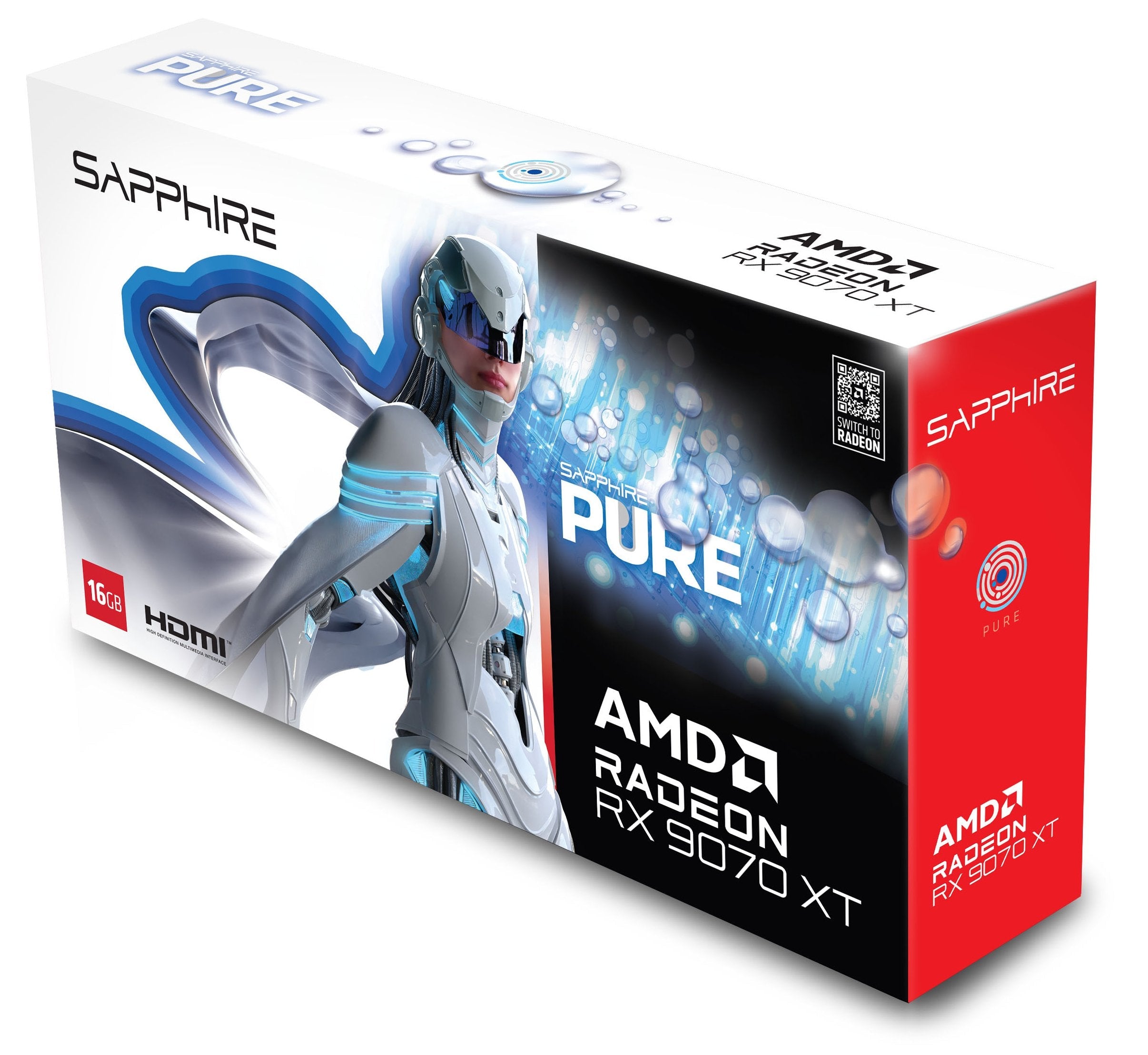 EAN 4895106295896 - Sapphire PURE Radeon RX 9070 XT AMD 16 GB GDDR6 imagen 6
