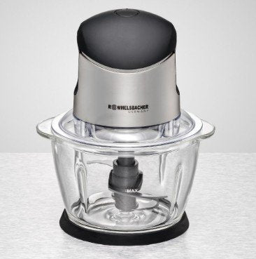 Trituradora Rommelsbacher Mz 400 Acero Inoxidable/Negro Mz 400