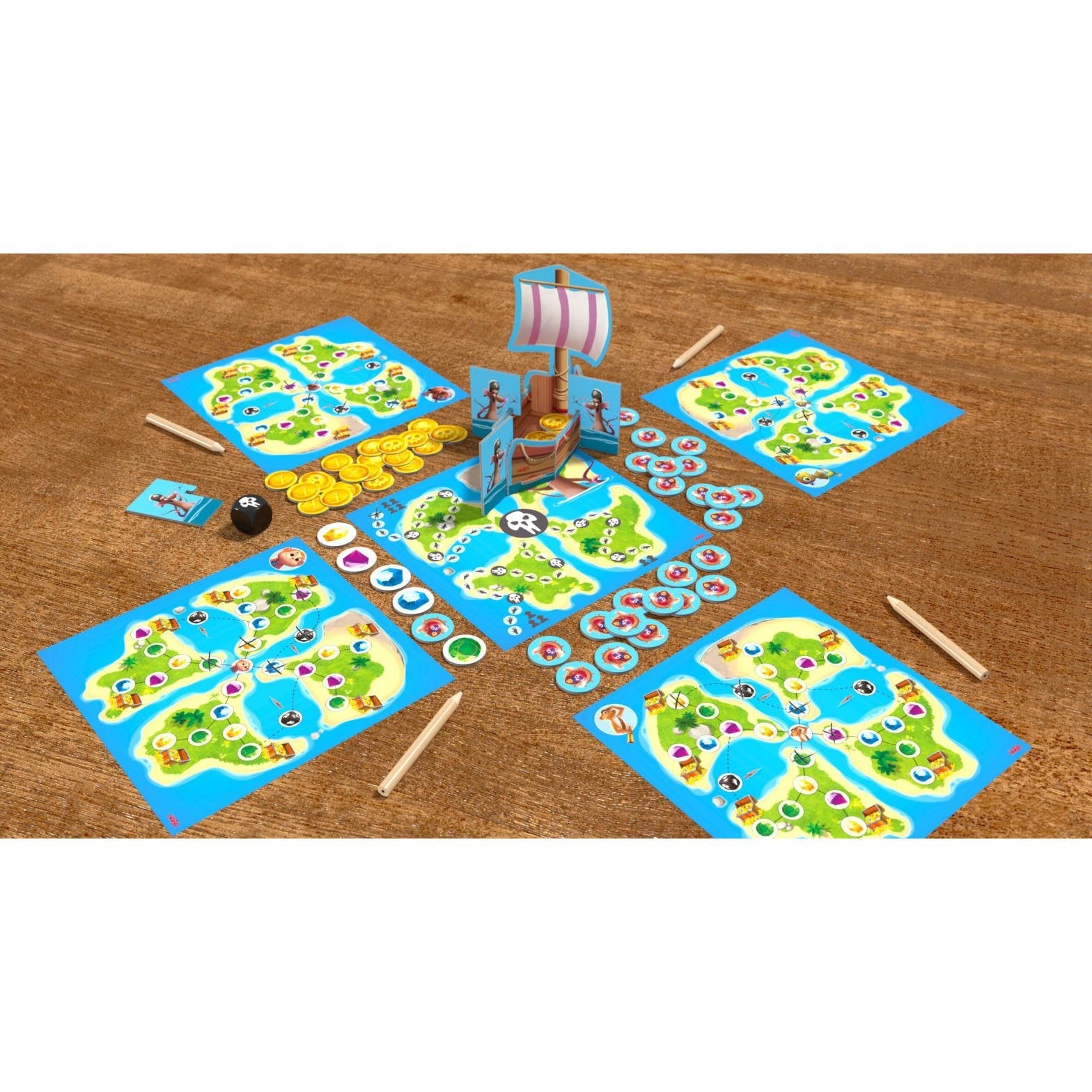 Haba Mapa Del Tesoro Ahoi!, Juego De Mesa 2011824001