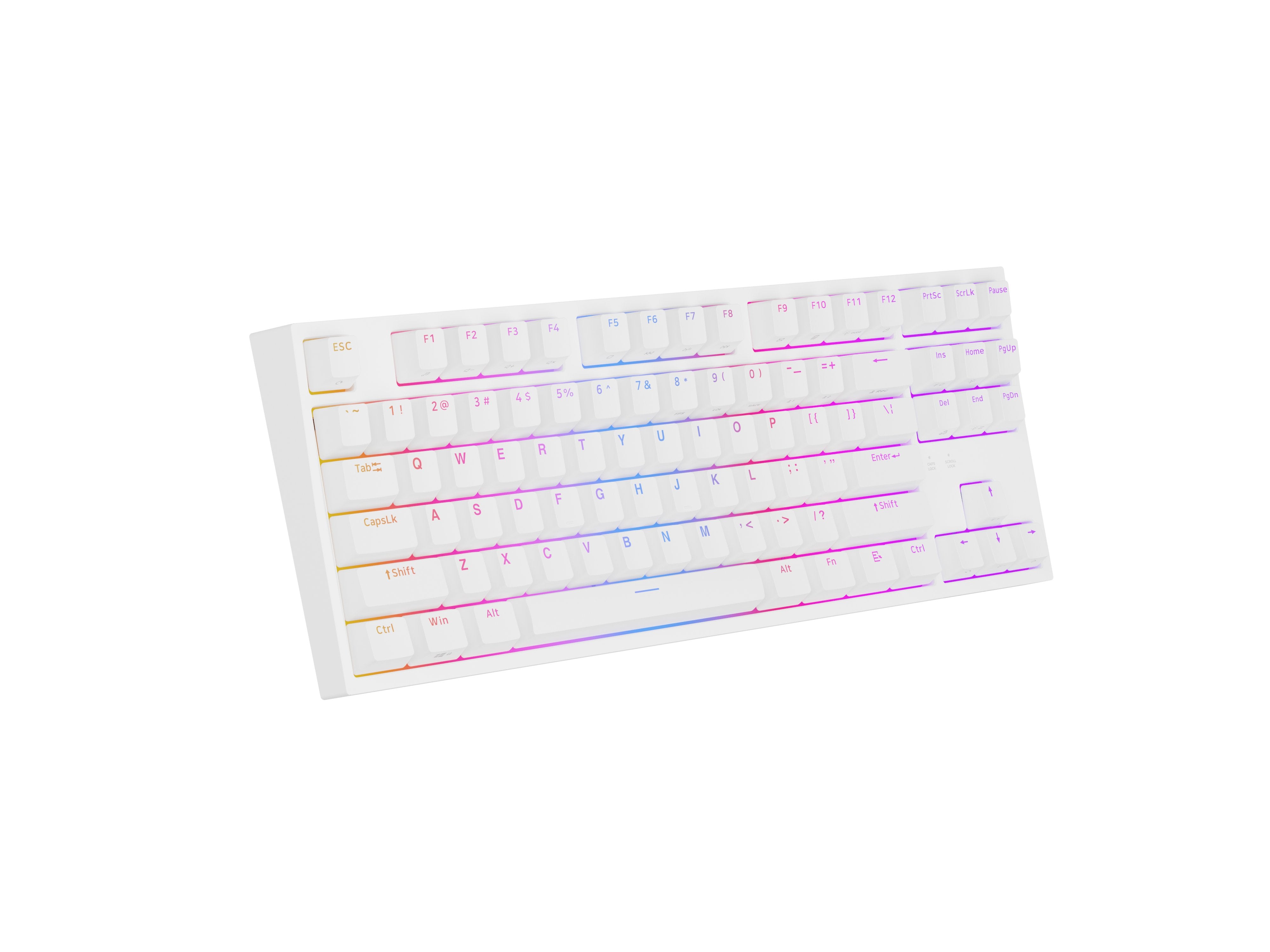EAN 5901969443226 - GENESIS Thor 404 TKL teclado Juego USB QWERTY Internacional de EE.UU. Blanco imagen 8