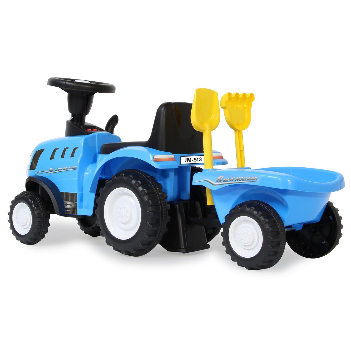 Jamara New Holland T7 Tractor Correpasillos Azul