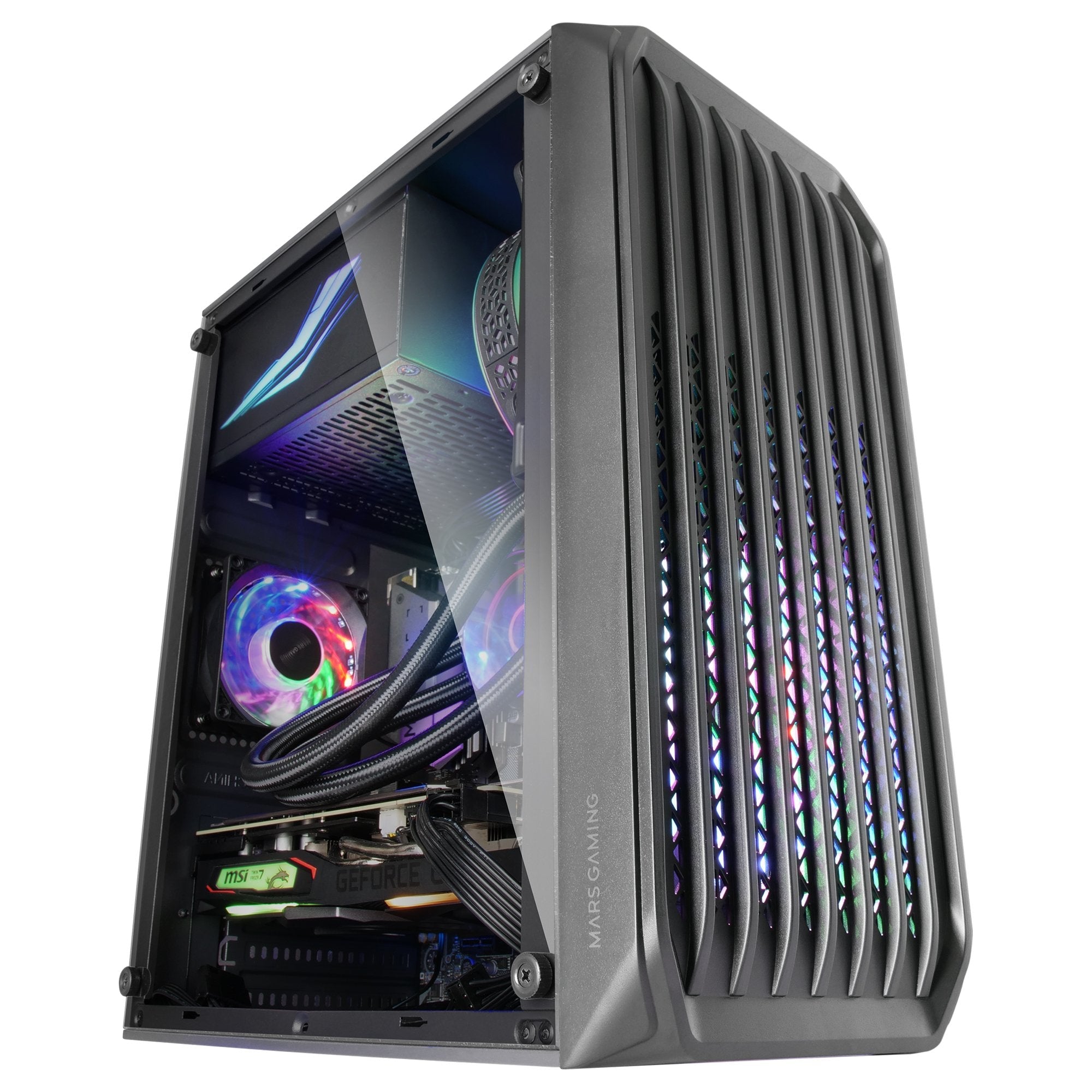 EAN 8435693102007 - Mars Gaming MCS2 carcasa de ordenador Mini Tower imagen 4