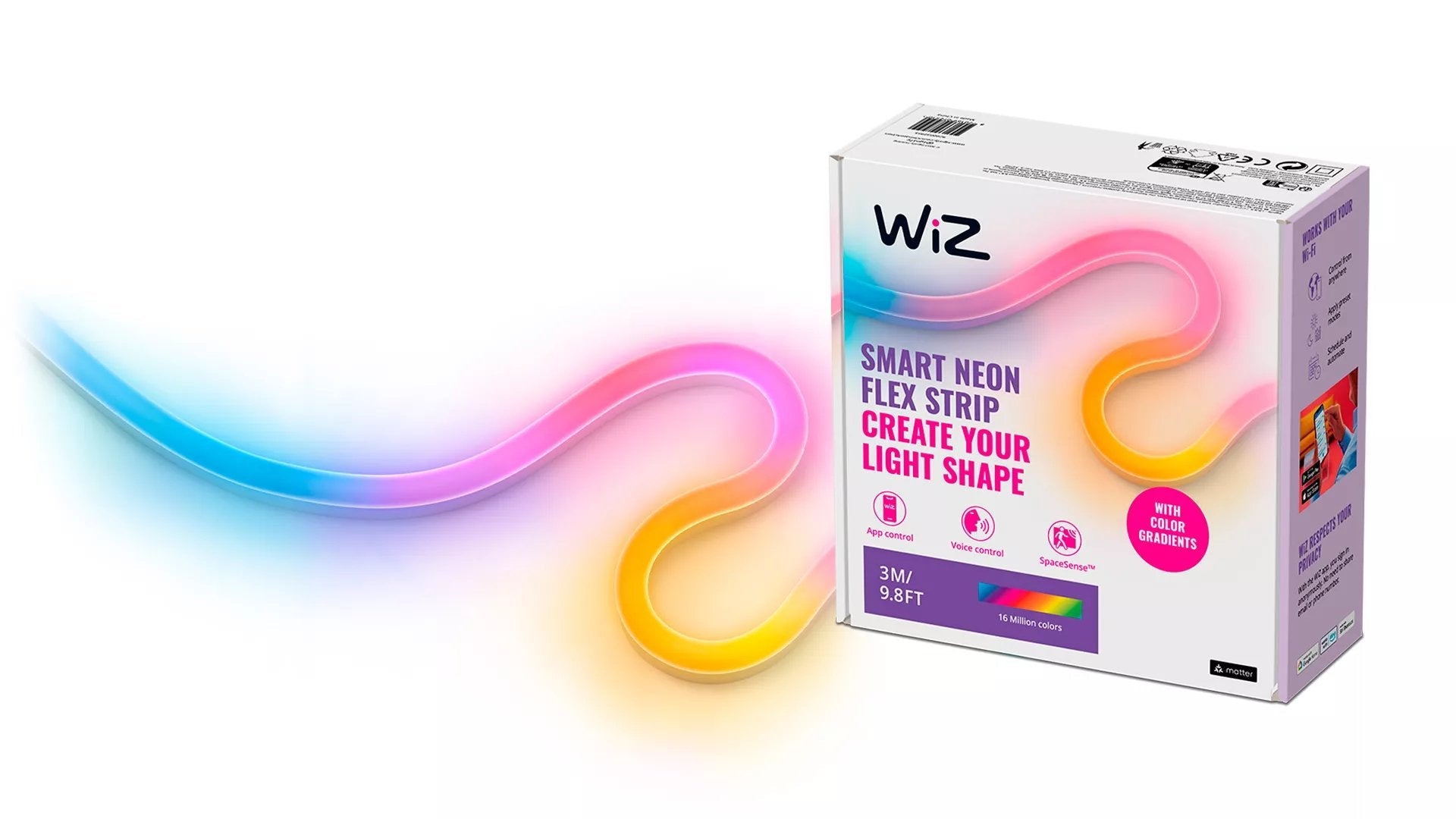 Wiz Tira Flexible De Neón 3 M