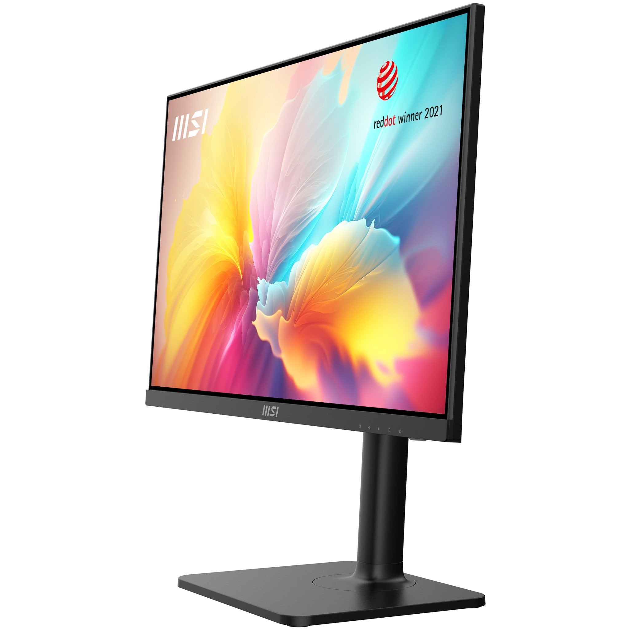 Msi Monitor Modern Md2412p. 23.8 (60cm). Plano. Ips. 1920x1080 (Fhd). 100hz. Negro