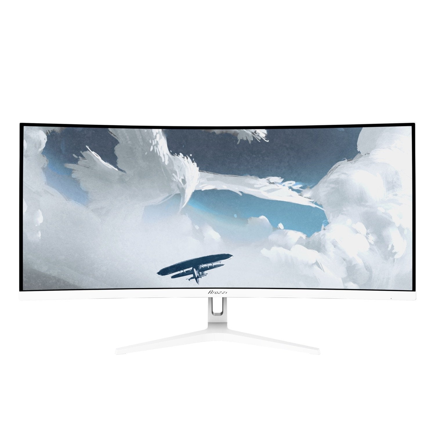 Monitor Arozzi Nova 34" Va, 165hz, Computer - White Az-No-34t2k165-Wt