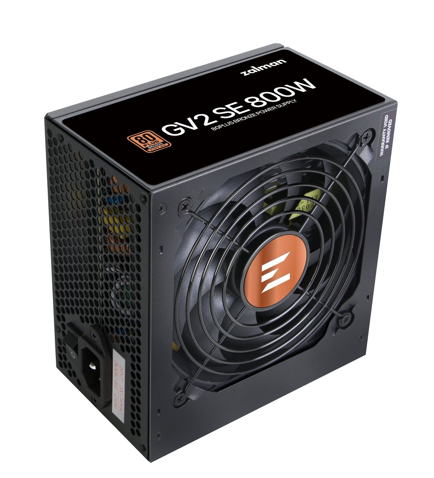Fuente De Alimentacion Zalman 800w 80+ Bronze Negro Atx Negro
