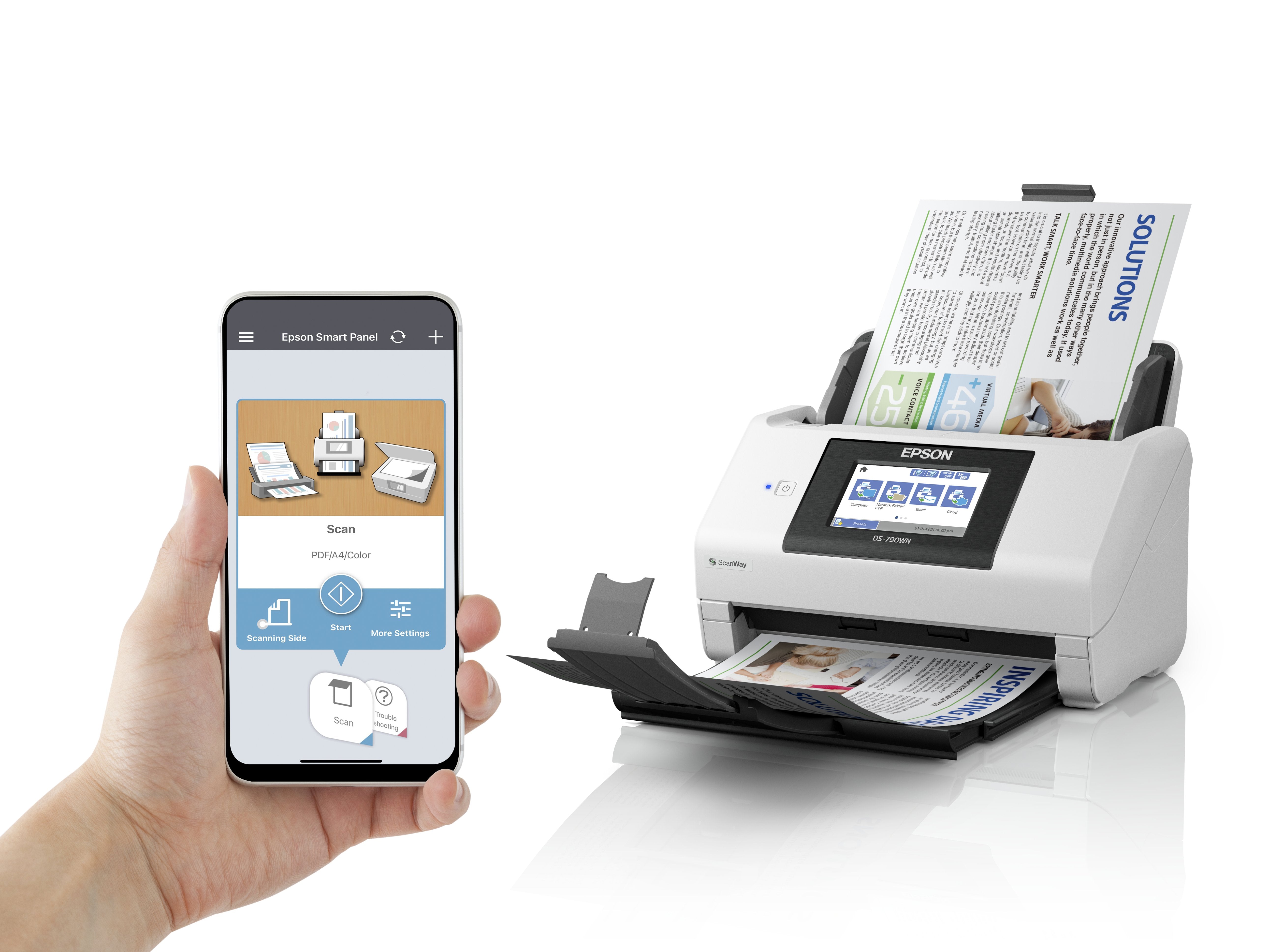 EAN 8715946697635 - Epson WorkForce DS-790WN imagen 11
