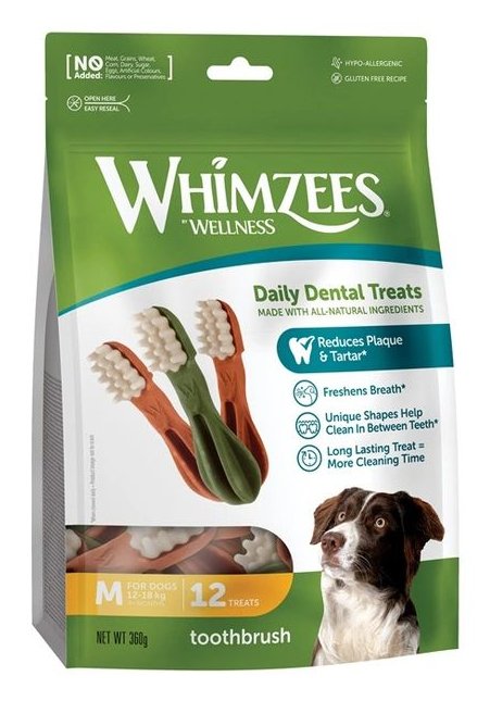EAN 8718627750674 - Whimzees WHZ343EU premio y golosina para perro y gato Masticables Vegetal 360 g imagen 1