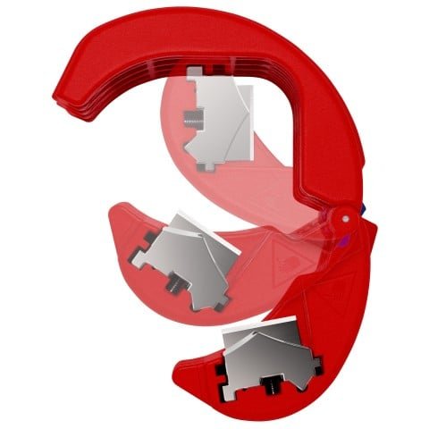 Cortatubos Bix® Para Tubos De Plástico Y Manguitos De Sellado 902210b Knipex