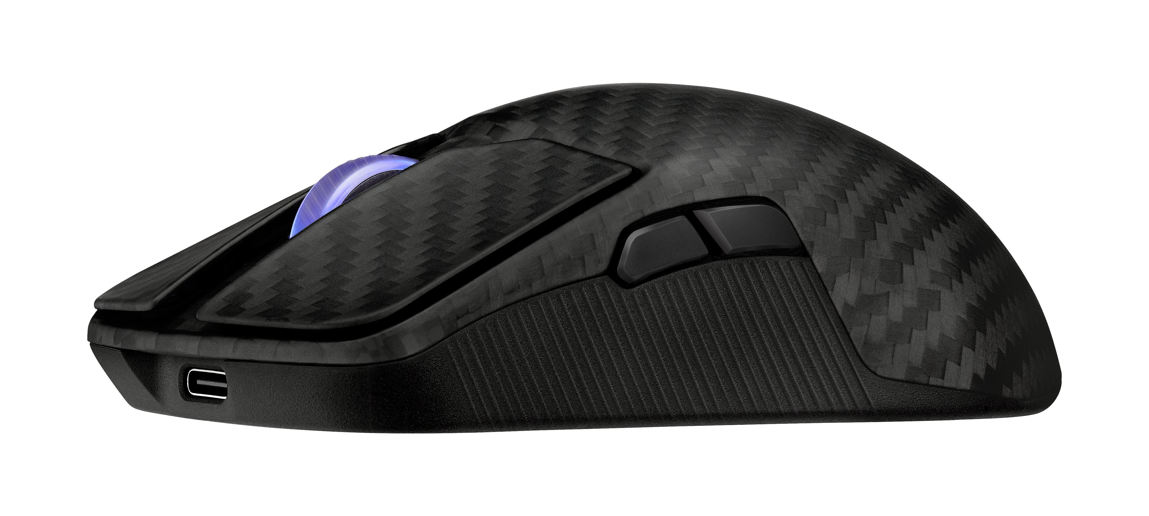 EAN 4711387567715 - ASUS ROG Harpe Ace Extreme ratón Juego mano derecha RF Wireless + Bluetooth + USB Type-A Óptico 42000 DPI imagen 3
