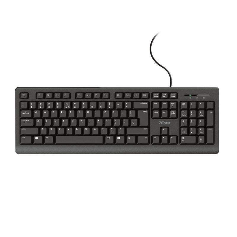 Teclado Español Trust Tk-150 Usb Qwerty Negro