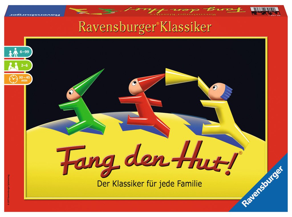 Ravensburger ¡Atrapa El Sombrero!, Juego De Mesa 267361