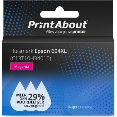 Cartucho Original Epson 604xl Magenta - C13t10h34010 Pag-350