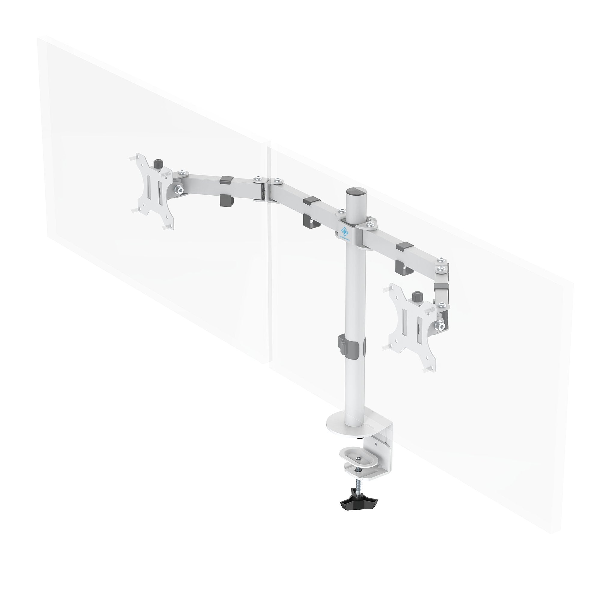 EAN 7333048056542 - Deltaco Gaming GAM-040-W soporte para monitor 81,3 cm (32") Escritorio Blanco imagen 8