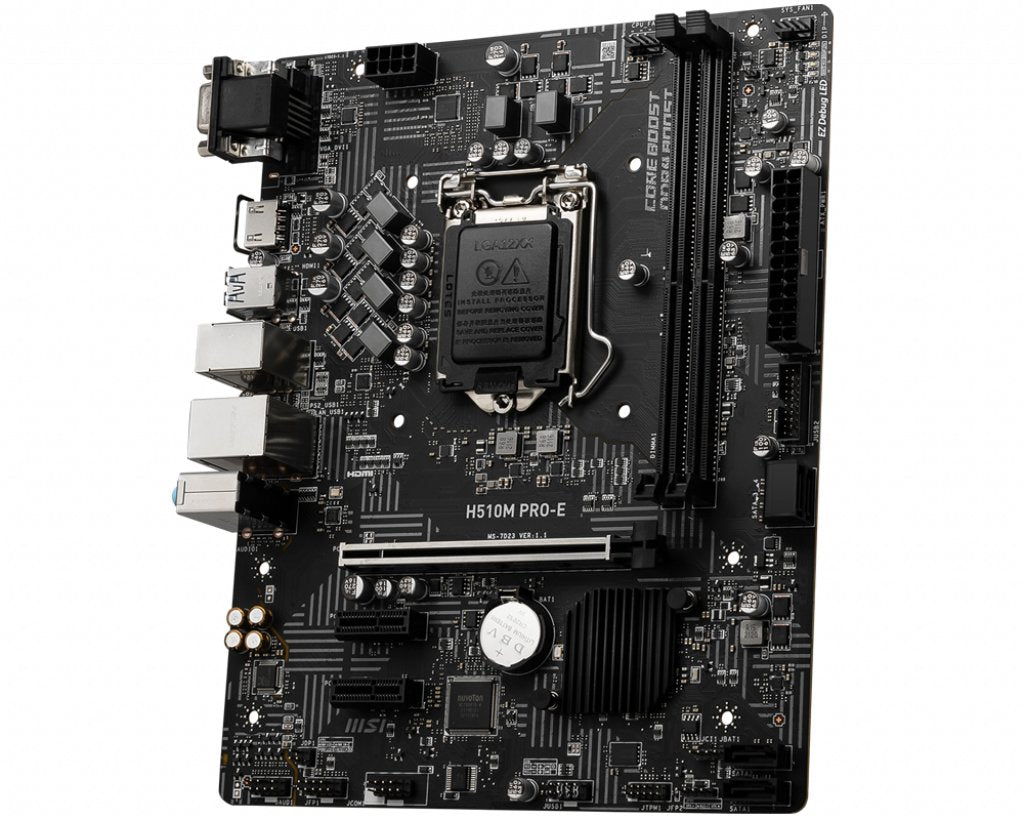 Placa Base Msi Lga 1200 H510m Pro-E M-Atx 2xddr4 Vga Hdmi Dp