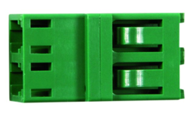 Adaptador Dúplex Telegärtr Lc / Apc Manguito De Cerámica Monomodo