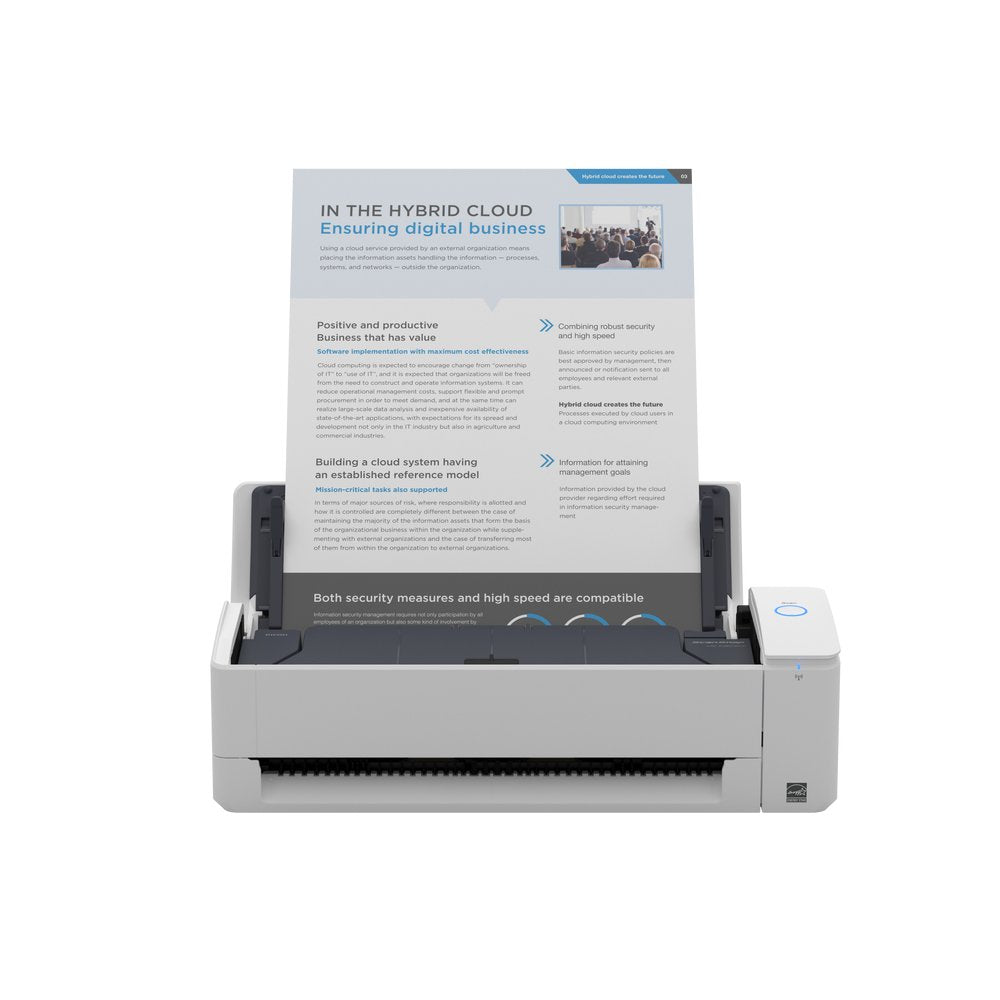 EAN 4939761312533 - Ricoh ScanSnap iX1300 Escáner con alimentador automático de documentos (ADF) 600 x 600 DPI A4 Blanco imagen 1
