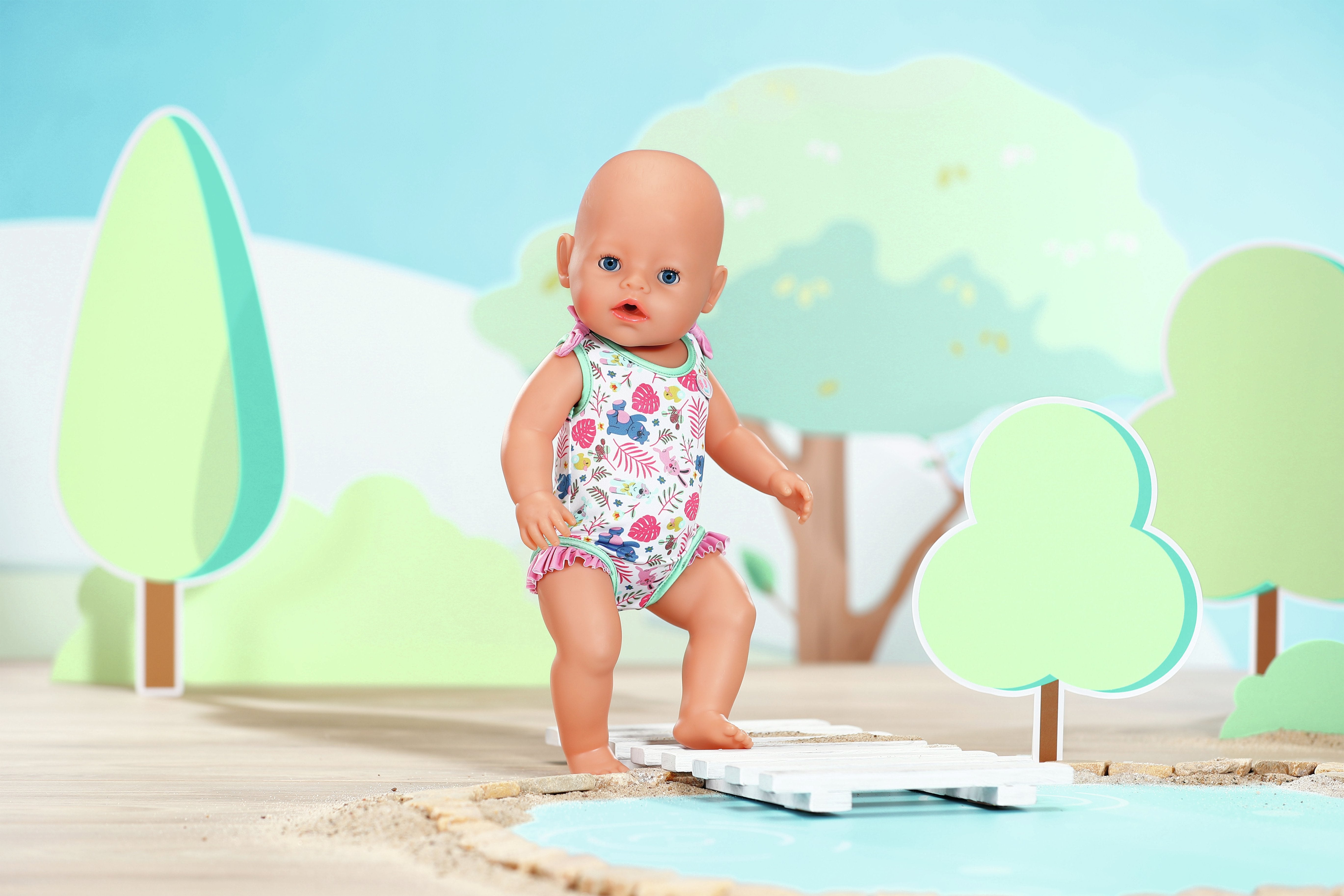 EAN 4001167833636 - BABY born Swimsuit 43cm Ropa de baño de muñeca imagen 6