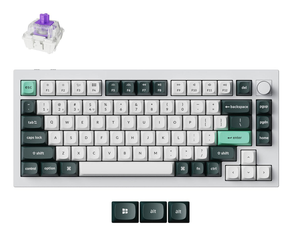 Keychron Q1 He 75% Magnetic Switch Shell White