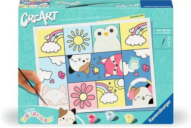 Ravensburger Creart - Squishmallows, Pintura 23727