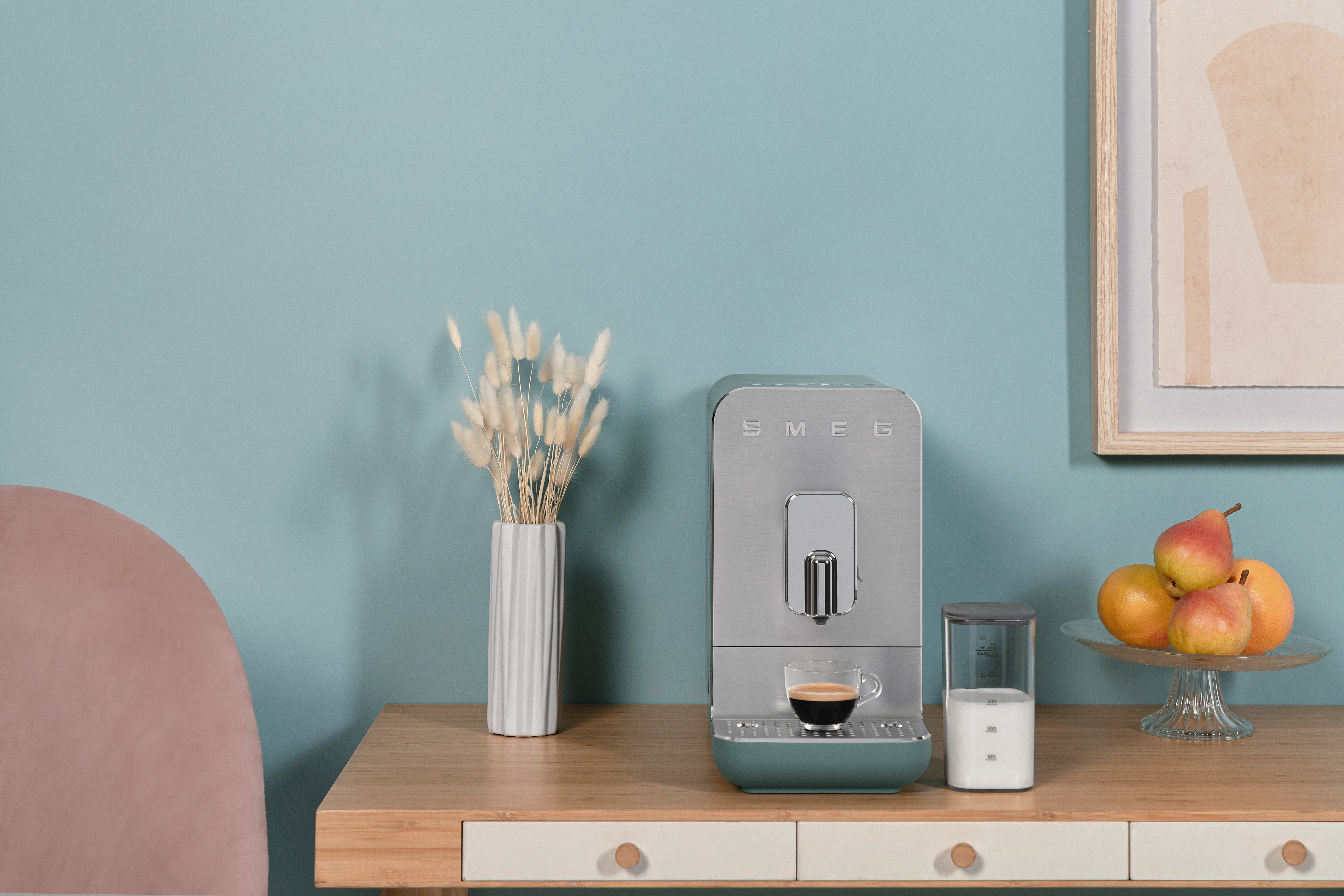Cafetera Smeg Bcc13egmeu Eléctrica Totalmente Automática Máquina Espresso 1,4 L