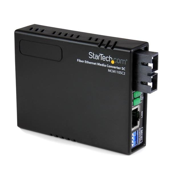 Startech Conversor Medios Eth. 10-100 Rj45 A Fibra