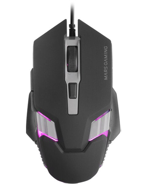 Ratón Gaming Mars Gaming Mm024 Hasta 4000 Dpi Negro