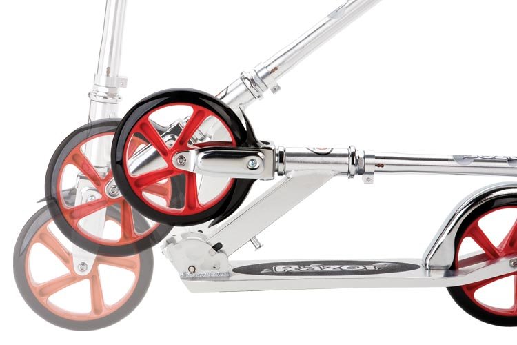 EAN 0845423006594 - Razor A5 Lux Universal Patinete clásico Rojo, Acero inoxidable imagen 3