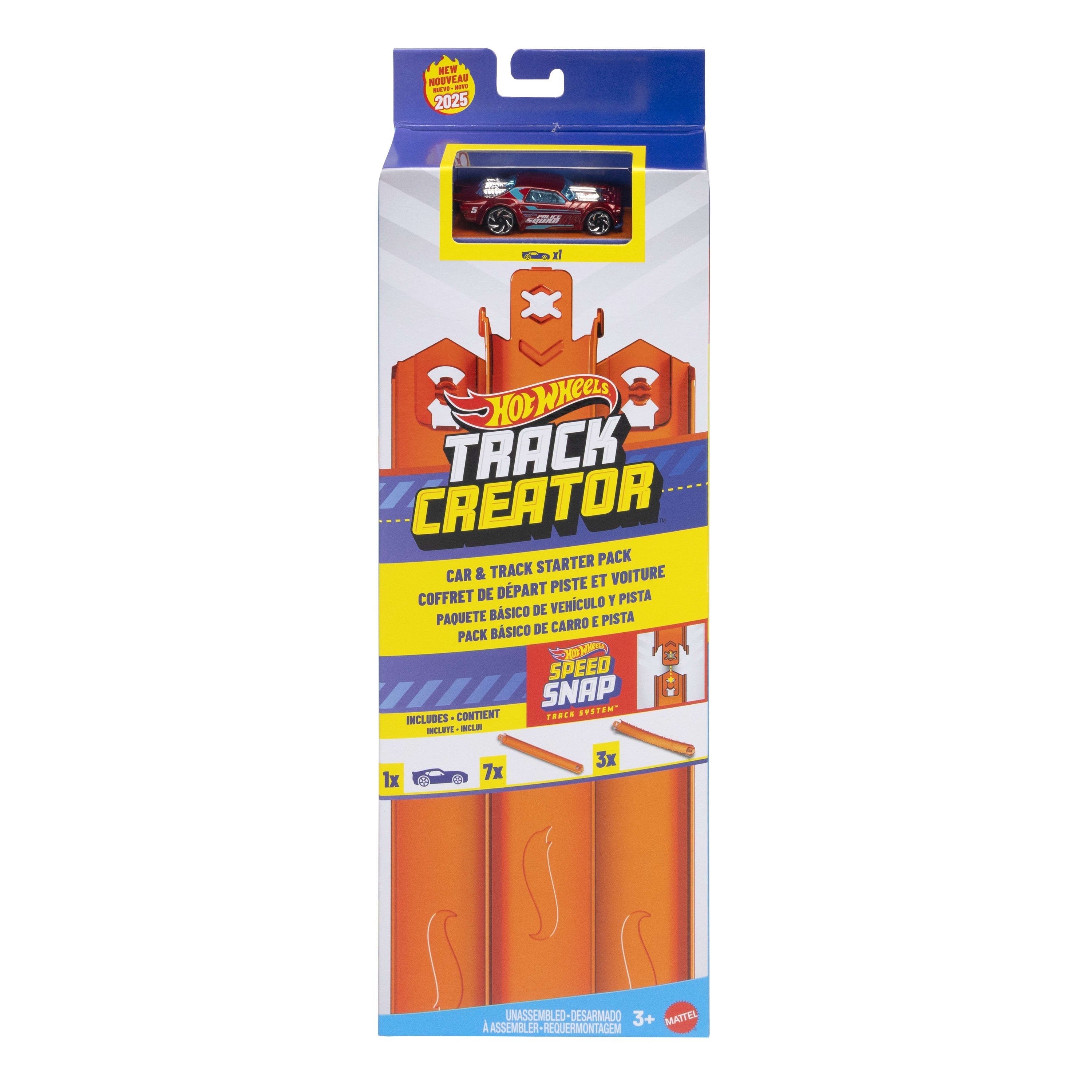 Hot Wheels Track Creator Starterset Auto Und Track, Racer Jdw43