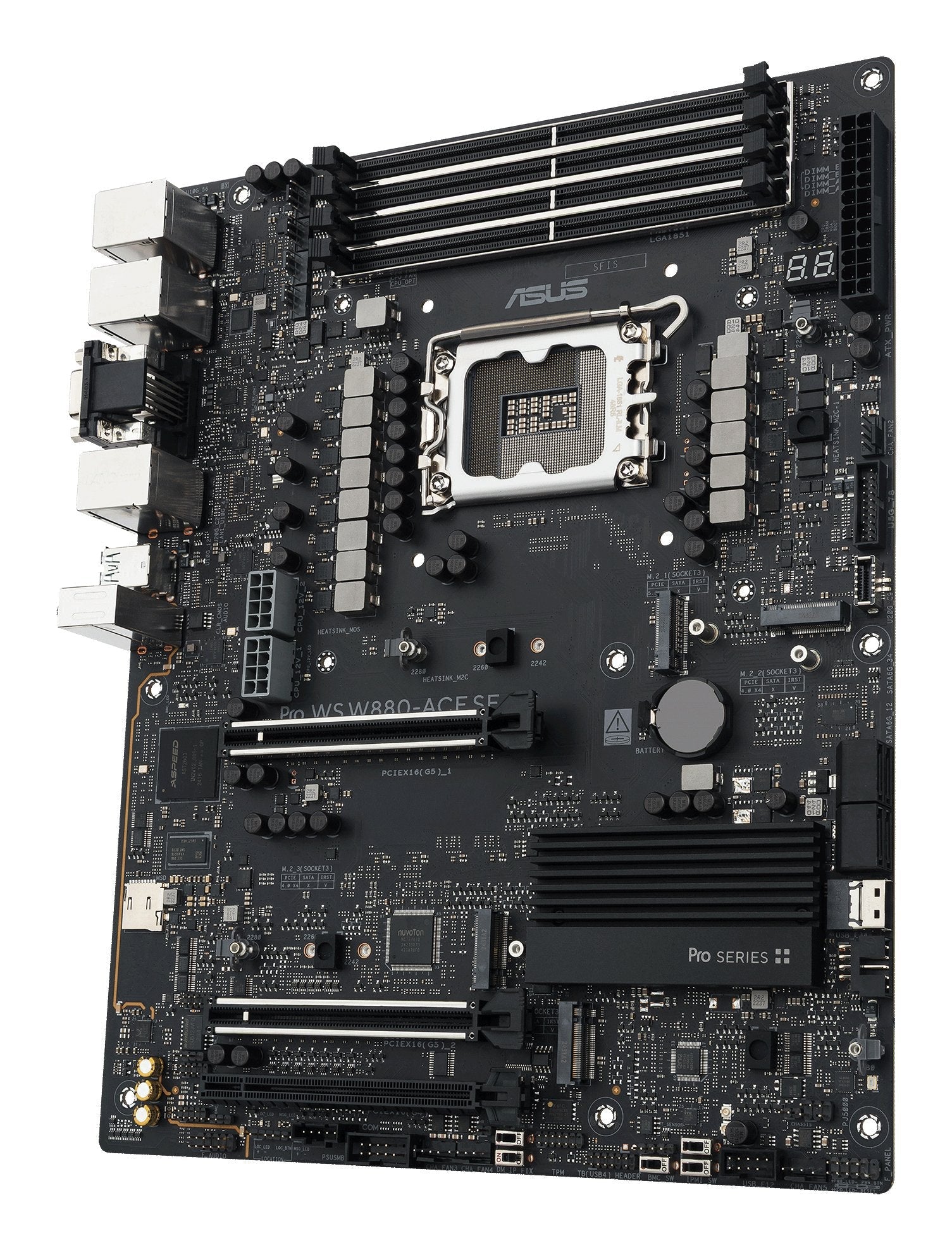 EAN 4711387994221 - ASUS PRO WS W880-ACE SE LGA 1851 (Socket V1) ATX imagen 10