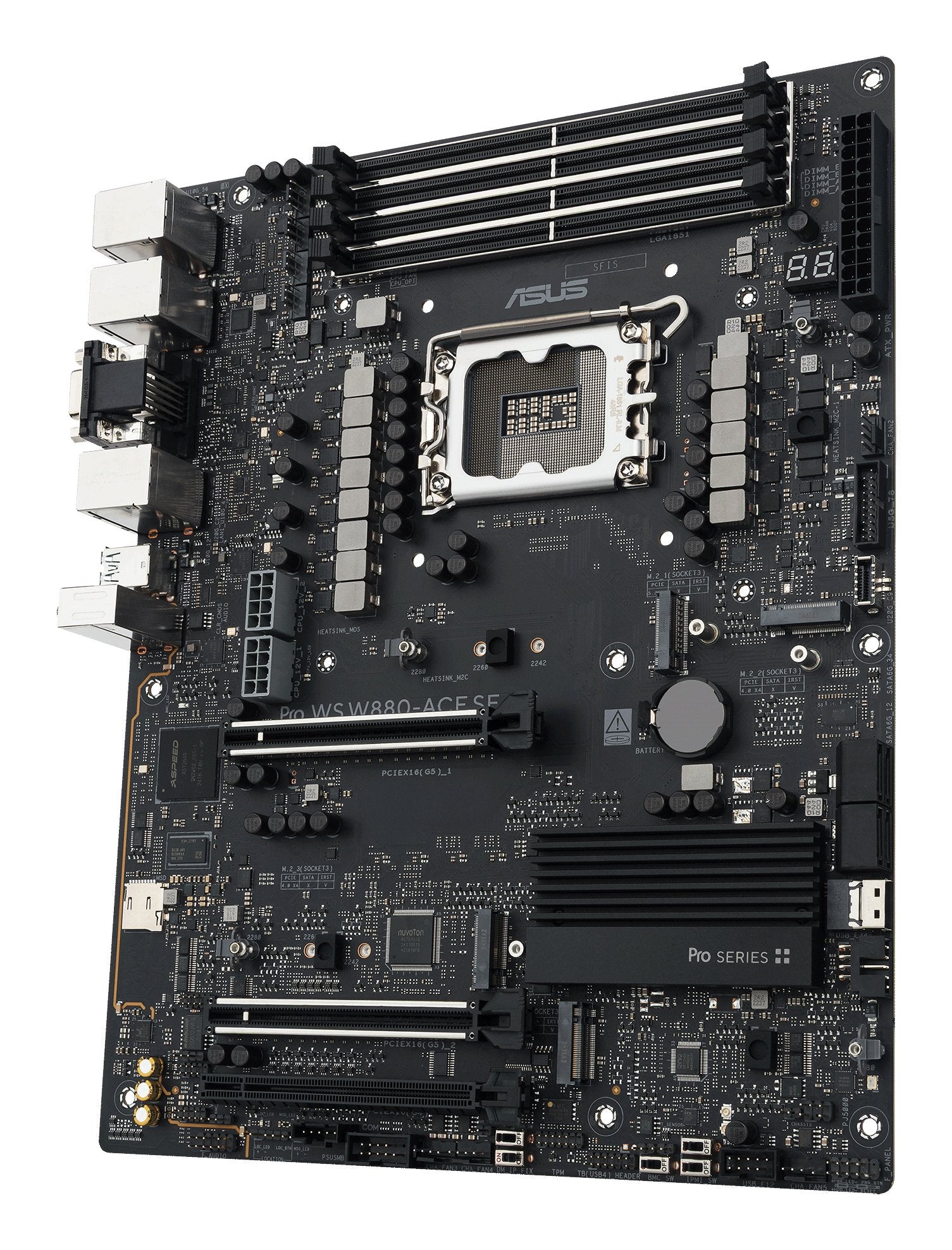 EAN 4711387994221 - ASUS PRO WS W880-ACE SE Intel W880 LGA 1851 (Socket V1) ATX imagen 10