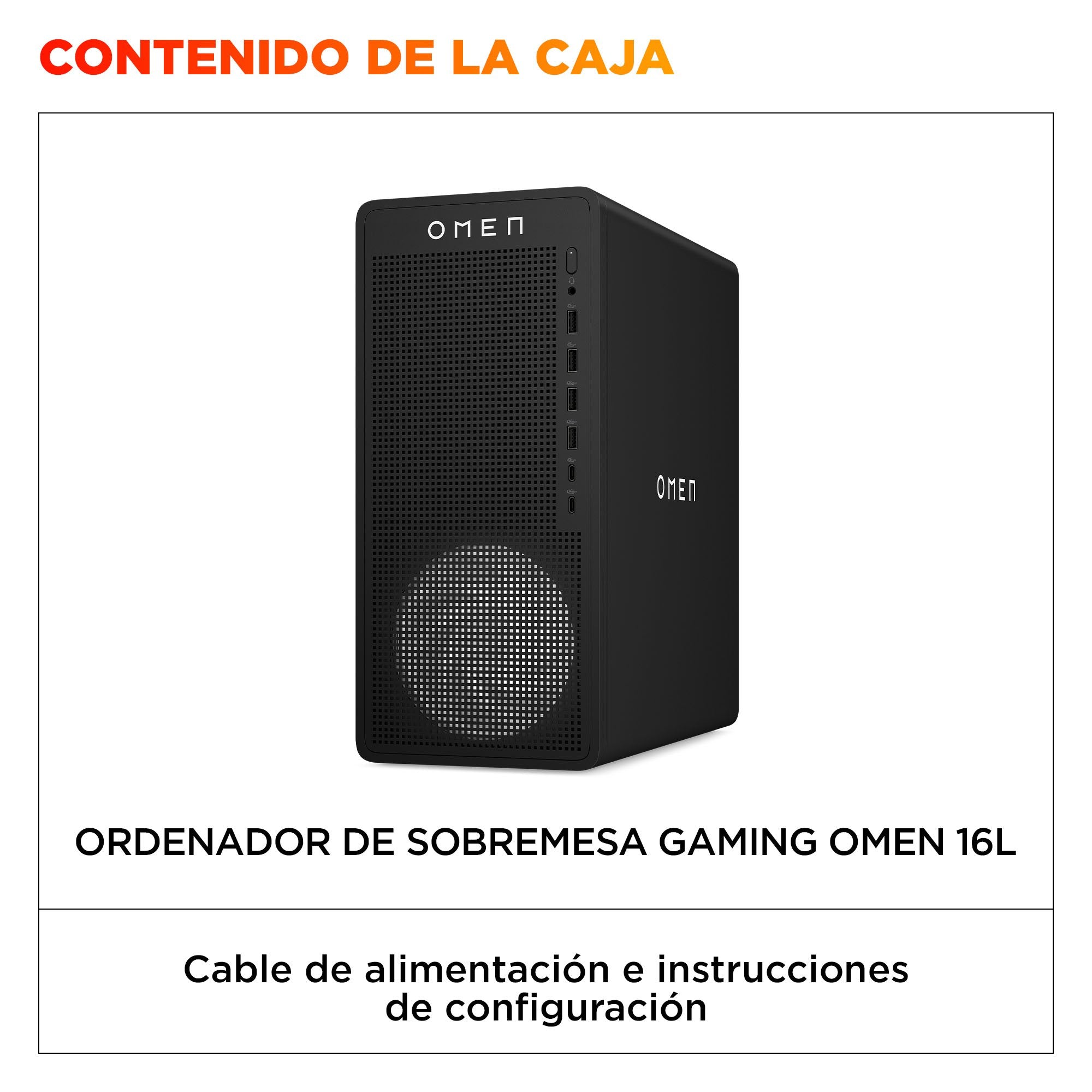 EAN 0199764264398 - HP OMEN 16L Gaming Desktop PC TG03-0087ns PC AMD Ryzen™ 7 8700F 32 GB DDR5-SDRAM NVIDIA GeForce RTX 5060 imagen 4