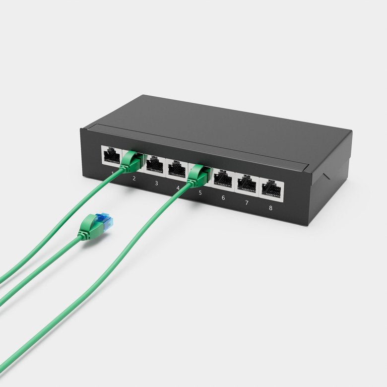 Shiverpeaks Cable De Red Cable De Red Cat.6 U/Utp Slim Verde 0,3m