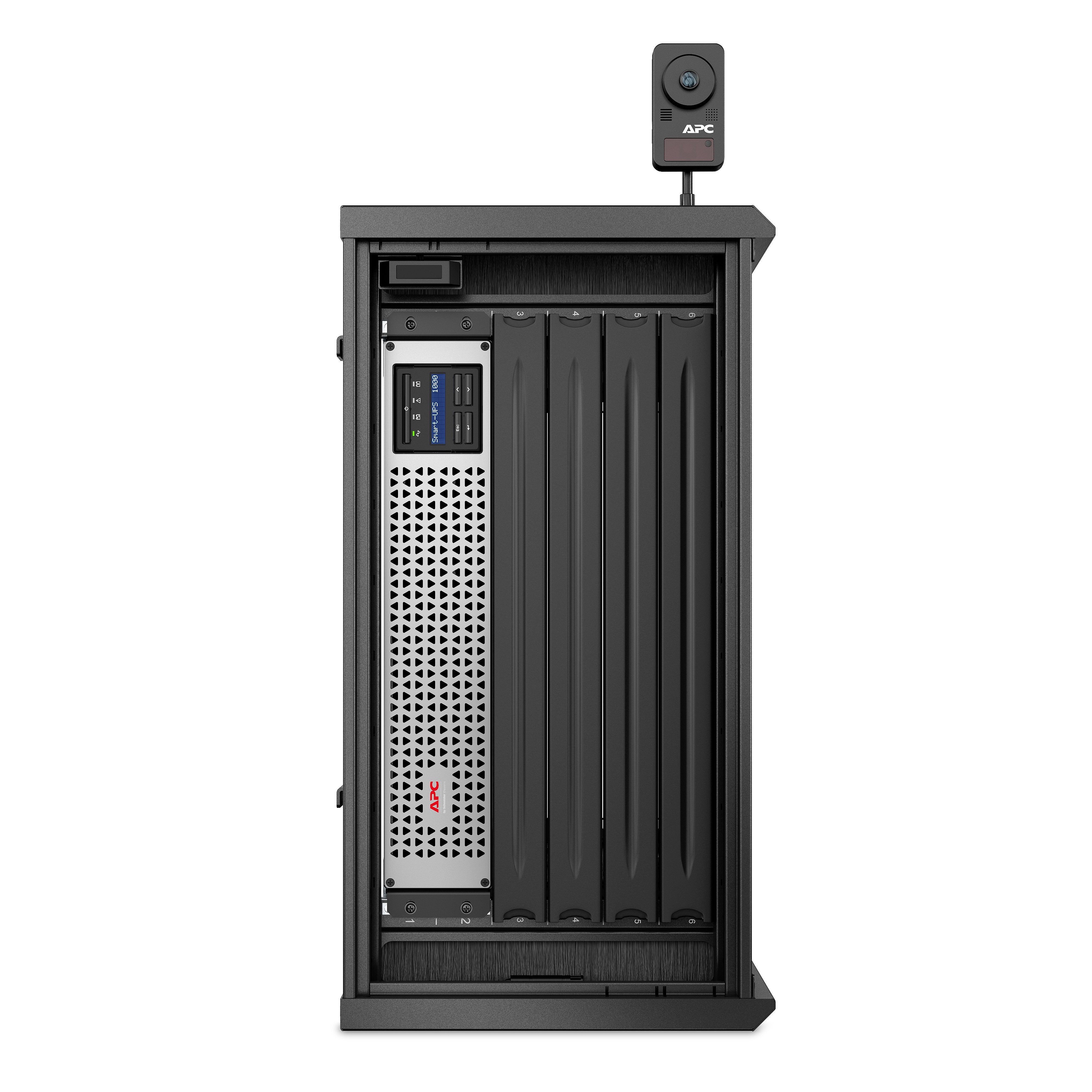EAN 0731304402015 - APC AR106VI armario rack 6U Bastidor de pared Negro imagen 18