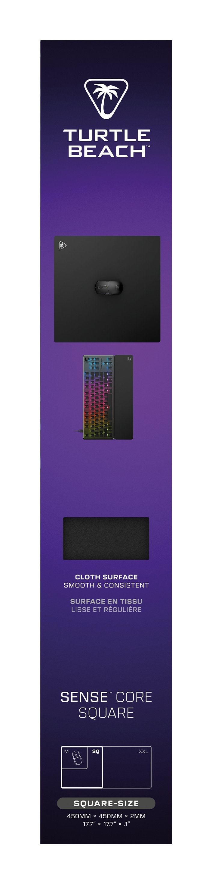 EAN 0731855791019 - Turtle Beach Sense Core Square Alfombrilla de ratón para juegos Negro imagen 7