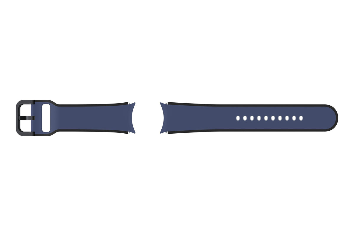 Samsung Two-Tone Sport Band 20mm, M L Et-Str91 Azul For Galaxy Watch4 Or Later = Et-Str91lnegeu