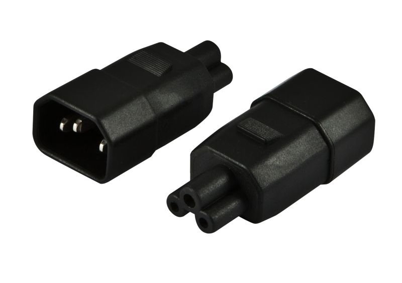 EAN 4038816106322 - ALLNET ADAP-C14-IEC320-C5 cambiador de género para cable Negro imagen 1
