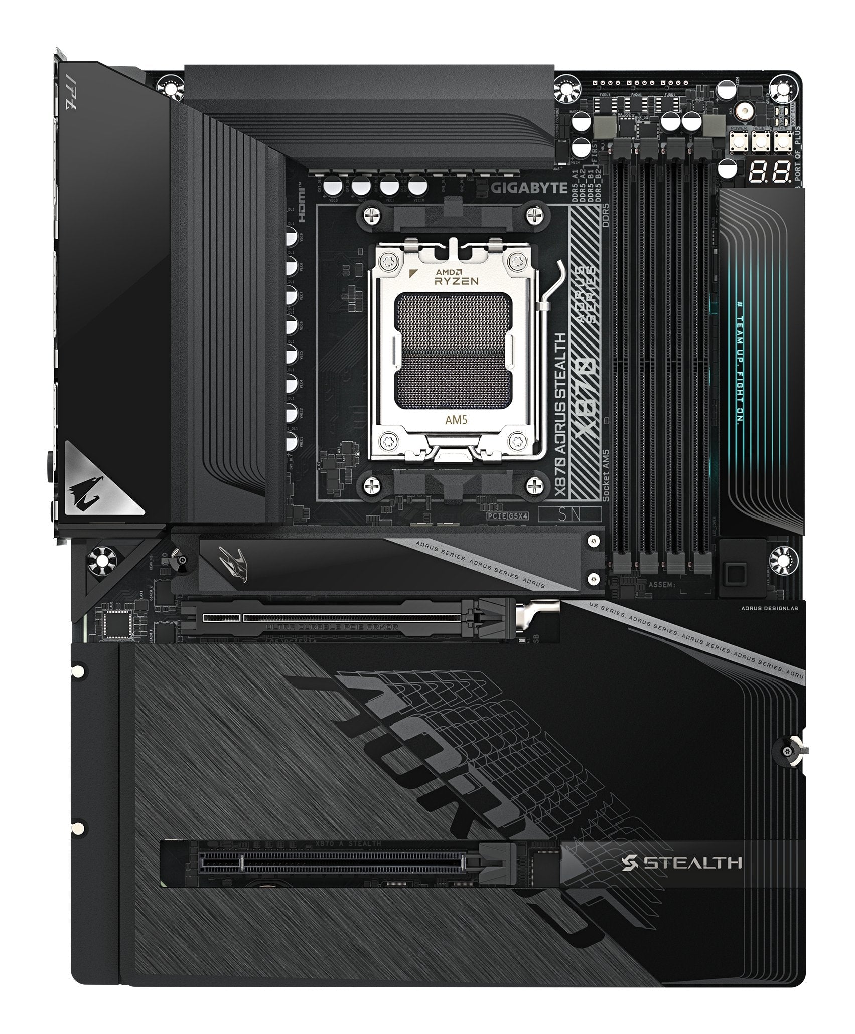 Placa Base Gigabyte X870 A Stealth Am5 1xhdmi X870 A Stealth X870 A Stealth