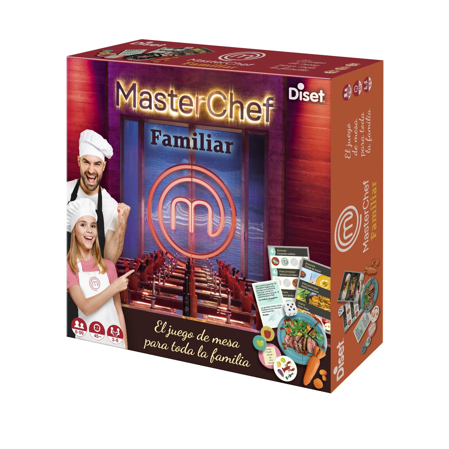 EAN 8410446462096 - Diset 46209 juego de tablero 45 min Juego de mesa Familia imagen 2