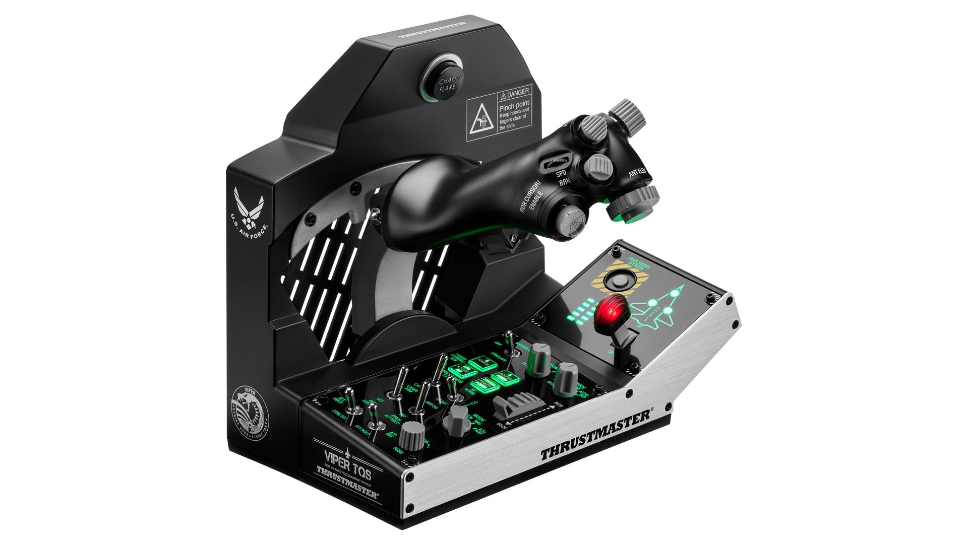 EAN 3362934003296 - Thrustmaster VIPER TQS MISSION PACK Negro USB Joystick/Palanca de control lateral + cuadrante de acelerac imagen 1