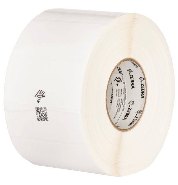 Zebra Polye 3100t Blanco Etiqueta Para Impresora Autoadhesiva
