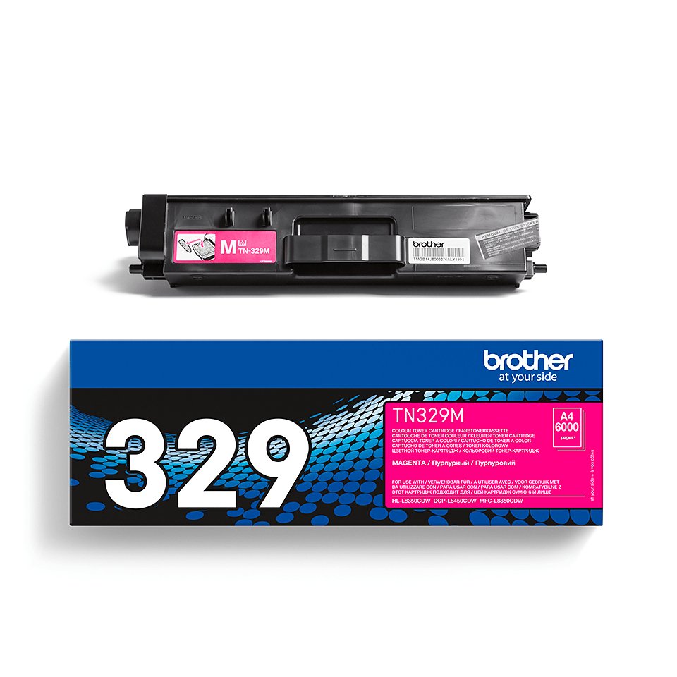 EAN 4977766735070 - Brother TN-329M cartucho de tóner 1 pieza(s) Original Magenta imagen 4