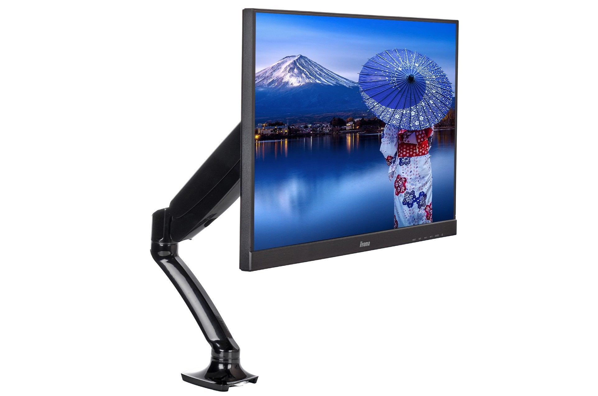 EAN 4948570032105 - iiyama DS3001C-B1 soporte para monitor 68,6 cm (27") Escritorio Negro imagen 1