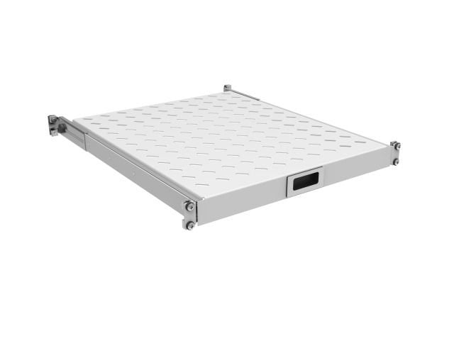 Efb 19" 1he Bandeja De Rack Extraíble, Et 750..850 Mm, 30 Kg, St 1000, Ral7035